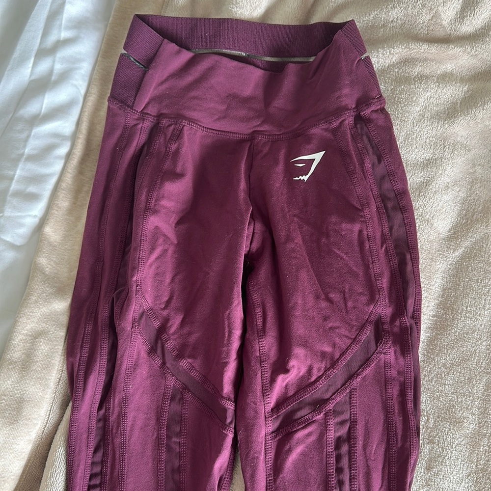 Gymshark leggings with mesh